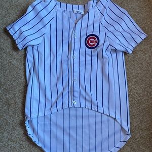 Chicago Cubs dog jersey